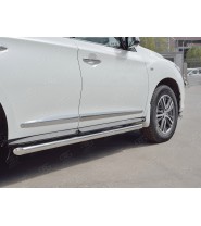 Пороги труба d63 (вариант 1)