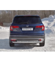 Защита заднего бампера d63 дуга-d42 дуга