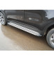 Пороги алюминиевые "Slim Line Silver" 1720 мм