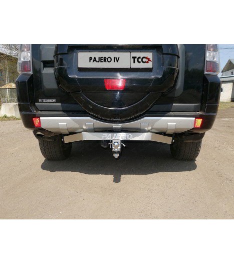 Фаркоп (оцинкованный, надпись Pajero)