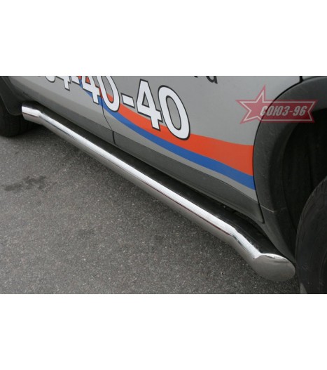 Пороги труба d 76 (компл 2шт)
