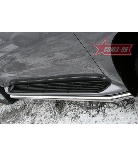 Защита штатных порогов d 60