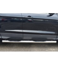 Пороги труба d76 с накладкой (вариант 2)