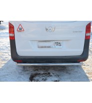 Защита заднего бампера	d60